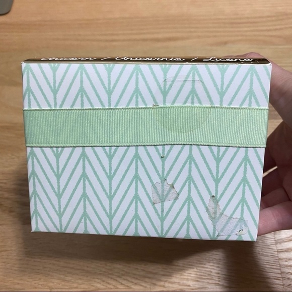 Ceramic Unicorn Ring Holder NEW White Gold - Picture 4 of 5